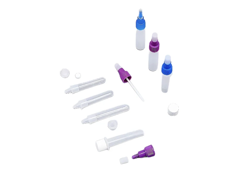 أنبوب استخراج بلاستيكي 2 مل لاستخراج DNA شفاف مع شهادة CE و ISO product photo