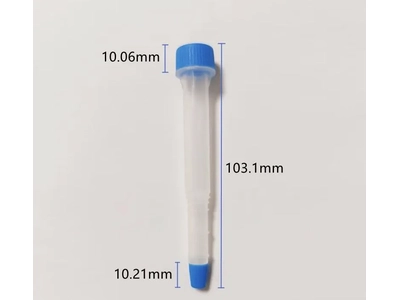 Sterylna probówka laboratoryjna 5 ml do testów DNA/RNA z nakrętką detail 4